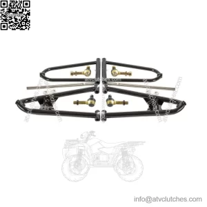 Yamaha YFZ 450  A Arms +2  +1 Chromoly  Fully Adjustable  06 & Up    Alba Racing