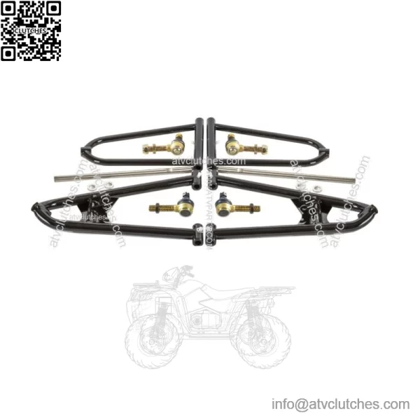 Yamaha YFZ 450  A Arms +2  +1 Chromoly  Fully Adjustable  06 & Up    Alba Racing