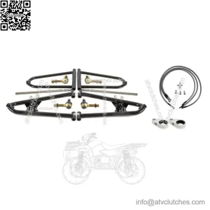 Yamaha YFZ 450  A Arms +2 +1  Chromoly  Adjustable 04 05 Brake Lines Clamps Alba