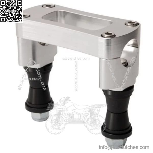 YFZ 450 06 & UP +3/4" Steering Stem Chromoly Anit vibe 11/8" Billet Clamp Alba - Image 2