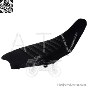 2004-2018 Honda TRX 450 R ER Seat Cover by Enjoy MFG BLACK w/ BLACK RIBS #197