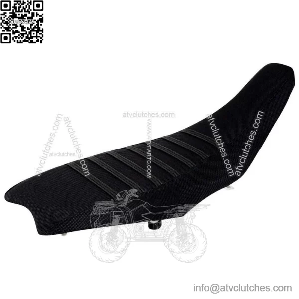 2004-2018 Honda TRX 450 R ER Seat Cover by Enjoy MFG BLACK w/ BLACK RIBS #197