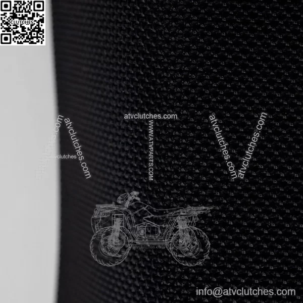 Yamaha YFZ 450 Seat Cover 2004 - 2013 Black Gripper #200 - Image 2