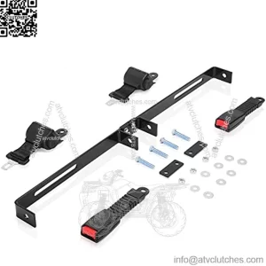 42" Golf Cart Seat Belts Kit with Bracket 35" x 6.9" Universal Fits 2 Passenger EZGO TXT Yamaha Club Car DS Precedent