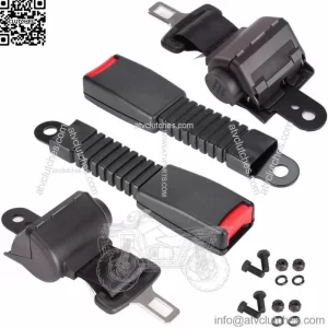 Universal Retractable Golf Cart Seat Belts for Yamaha EZGO Club Car 42"