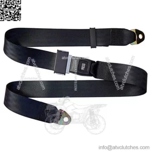 Seat Belt Black 72" Fully Extended Lap Belt