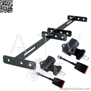 Universal 2 Passenger Retractable Seat Belt Kit