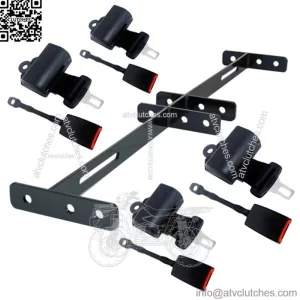 Universal 4 Passenger Retractable Seat Belt Kit