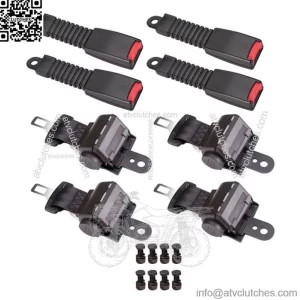 New Golf Cart Seat Belts Lap Set Retractable For EZGO/Yamaha/Club Car 4 Sets