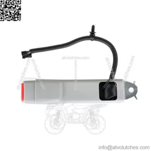 Grey Front Seat Belt Buckle End 19121539 For 2007-2013 Cadillac Chevrolet GMC