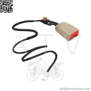 For 01-03 Mazda Protege Front Left Driver Seat Belt Buckle Receiver Beige