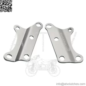Drag Specialties Chrome XL Front Engine Mount Plates Harley Sportster 1984-2003 (For: Harley-Davidson)