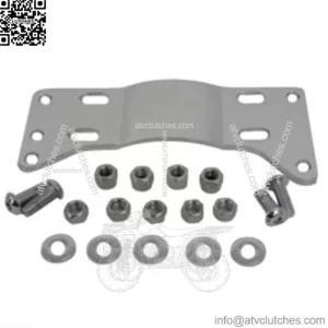 V-Twin Chrome Transmission Frame Mounting Plate Kit Harley Evo Softail 1986-99 (For: Harley-Davidson)