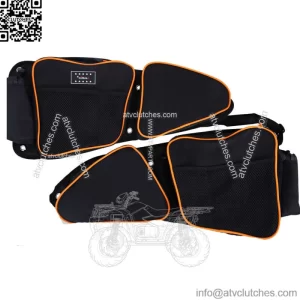 UTV Front Side Door Bags w/ Knee Pad For Polaris RZR XP 4 1000 RZR 900 Turbo