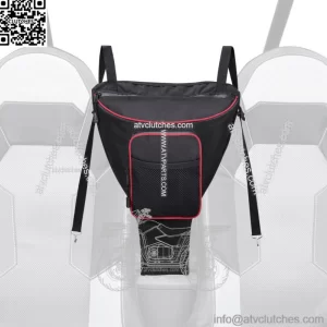 UTV Cab Pack Center Seat Storage Bag for Polaris 900 570 800 XP 1000 2014-23