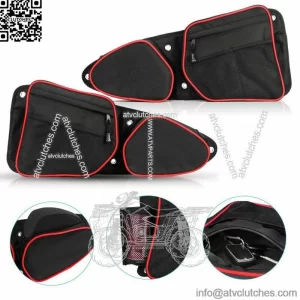 UTV Front Side Door Bags w/Knee Pad For Polaris 900 XP 4 1000 Turbo