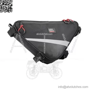 2pcs UTV Roll Bar Triangle Storage Bag Overhead Corner Bag for Can Am X3 Polaris (For: John Deere Gator CS)