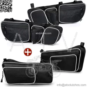 UTV Front & Rear Side Door Storage Bags for 2017-2023 Can-Am Maverick X3 Turbo