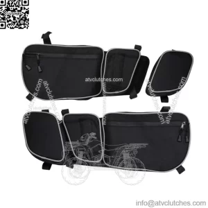 UTV For Can Am Maverick X3 /R/MAX Turbo R Front Side Door Storage Bags 2017-2023