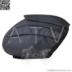 Leatherpros V3 Retro FXDXT T-Sport Bags Harley Softail Nylon Leather Saddlebags (For: Harley-Davidson)