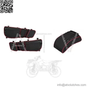 Front Door Storage Bags + Center Seat Bag for Can-Am Maverick X3 (2017-2024)