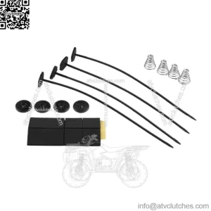 Oil cooler fixing tie, radiator installation accessories, cooling fan fixing tie, installation fixing tie