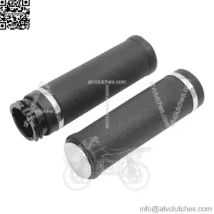 Drag Specialties Rubber Grips With Accent Rings For Harley