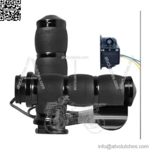 Avon Velvet Air Cushion Heated Grips With Throttle Boss For Harley