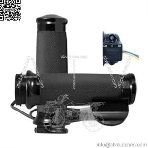 Avon Custom Contour Heated Grips With Throttle Boss For Harley