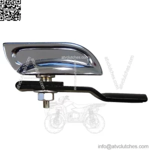 9N16625 Chrome Battery Door Handle w/ Stud, Nut & Latch -Fits  Ford  Tractor