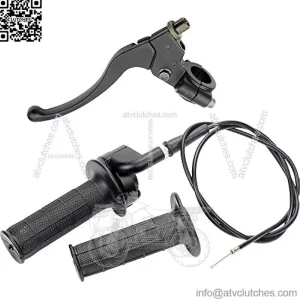 22mm Mini Bike Throttle Cable,50 90 110 125cc ATV Quad Pit Bike Dirt Bike Baja Doodlebug Mini Bike Twist Throttle Accelerator Handle Grips