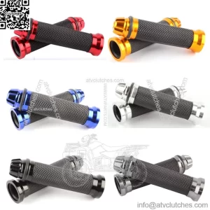7/8" Hand Grips Bar End Handlebar Gel For Honda CBR1000RR CBR125R CBR600RR