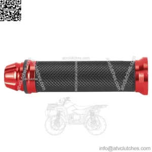 Motorcycle CNC Aluminum Rubber Handlebar Hand Grips For 7/8" Handle Bar Bike