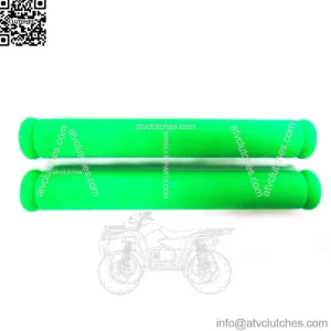 1 Pair ODI Snowmobile 8" Ruffian Grips Fluorescent Green 0630-1626