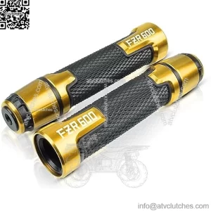 Motorcycle for Y&AMAHA FZR600 FZR 600 with Logo 2000-2019 2018 2007 2015 2014 Motorcycle Aluminum Plastic Handlebar Hand Bar Grip Handle Cap