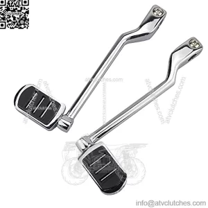 Heel Toe Shift Pegs, Front and Rear Levers w/Shifter Pegs for Harley Davidson 1986-2017 FL Softail,1988-2023 Touring Road King Road Glide Street Glide Electra Glide and 2008-later Trike Models