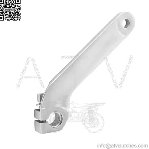 Inner Shift Lever, Inner Shift Rod Lever for Harley Davidson Touring Electra Glide Road Glide Road King Street Glide FLT/FLHT/and H-D FL Trikes 1984-2016,Chrome,Replace for 33718-82B