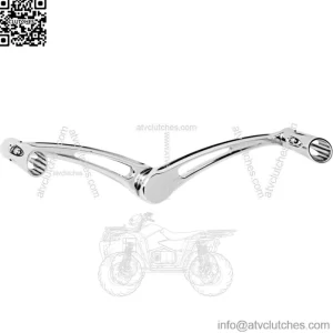 Arlen Ness Deep Cut Heel Toe Shifter Lever Chrome +1" Harley Touring Softail 97+ (For: Harley-Davidson)