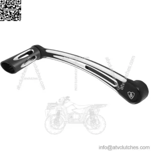 Arlen Ness Deep Cut Solo Shifter Lever Arm Black Billet +1" Harley Big Twin 82+ (For: Harley-Davidson)