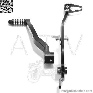 CNC Aluminum Gear Shift Lever & Rear Brake Pedal for Kawasaki KFX450R 2008-2014