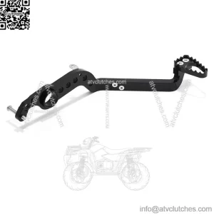 Lockup Clutch Rear Brake Lever & Pedal for Yamaha Raptor 700 YFM700 2006-2023