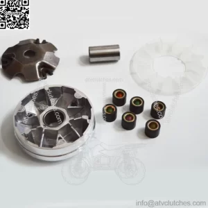 50cc Scooter VARIATOR - Centrifugal Clutch ~ 139QMB GY6 4stroke ~ moped engine