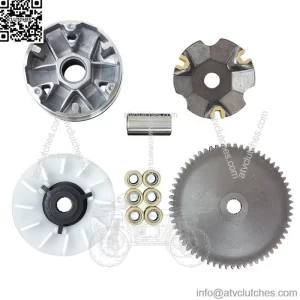 GY6 49cc 50cc clutch Variator Scooter Moped ATV GO KART Roller FAN engine I VA03