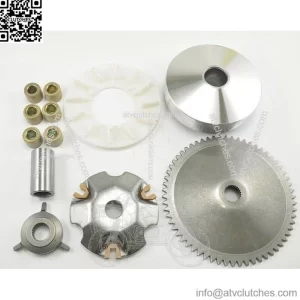 GY6 49cc 50cc Scooter Moped Go Kart ATV Roller Fan Clutch Variator Engine