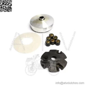 Variator Assembly; GY50/QMB139, Genuine Buddy 50, RoughHouse / Scooter Part