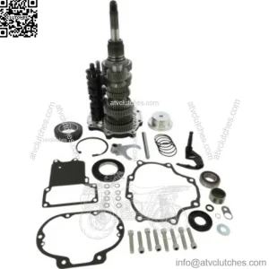 Baker Black Door 7-Speed Transmission Gear Set Harley Dyna FLH FLT 06-17 (For: Harley-Davidson)