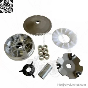 Drive Belt Variator Pulley Roller Set 139Q for Alisze FX50 50 CDI YY50QT-15