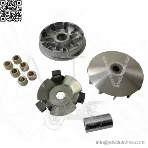 Drive Belt Variator Pulley Roller Set For Lexmoto Diablo 125 Euro 5 LJ125T-9M-E5