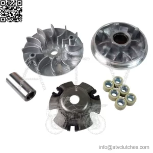 New Drive Belt Variator Pulley Roller Set for  Baotian Glow 125 BT125T-2