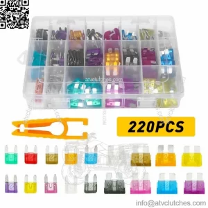 220X Car Blade Fuse Assortment Assorted Kit Blade Auto Truck Automotive Parts (For: Ford F-150)